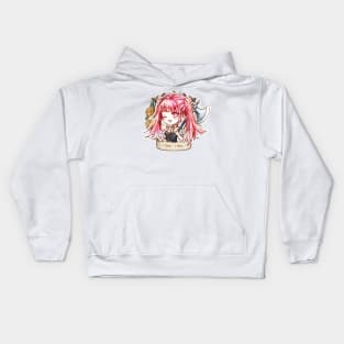 Hilda of the Golden Deers Kids Hoodie